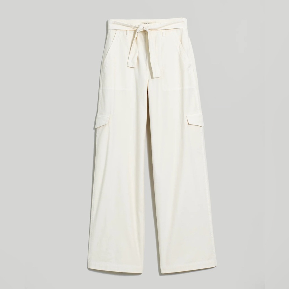 NWOT Griff Superwide-Leg Cargo Pants in Garment Dye